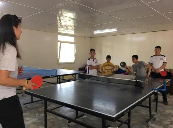 Öğrencilerimiz Spor Alanında Masa Tenisinde Kendini Geliştiriyor